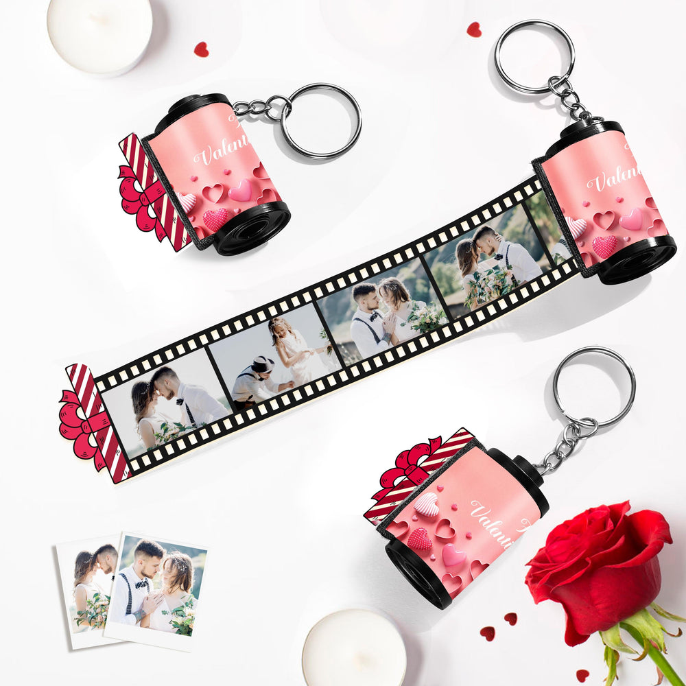 Custom Photo Film Roll Keychain With Text Memory Camera Keychain  Valentine's Day Gifts For Couples, Film Roll Keychain India